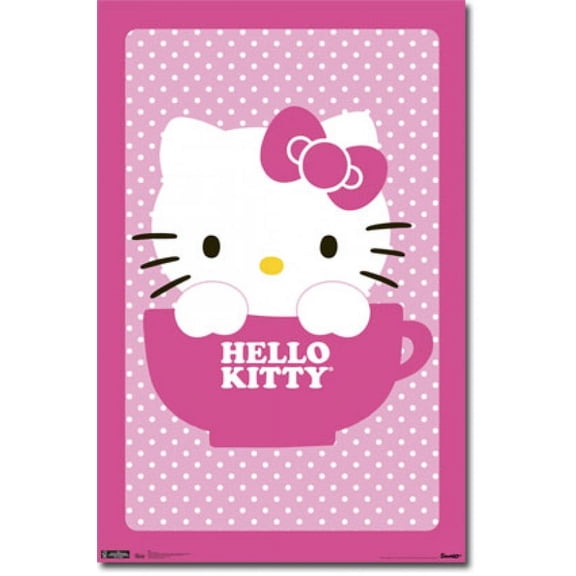 Hello Kitty - Teacup Poster Print (22 x 34)