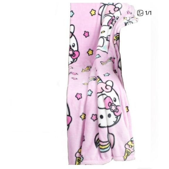 Hello Kitty Throw 60"x70"