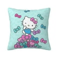 thumbnail image 1 of Hello Kitty Throw Pillow Cover Decoration Pillow Case Cushion for Home Sofa Couch 18"x18", 1 of 7