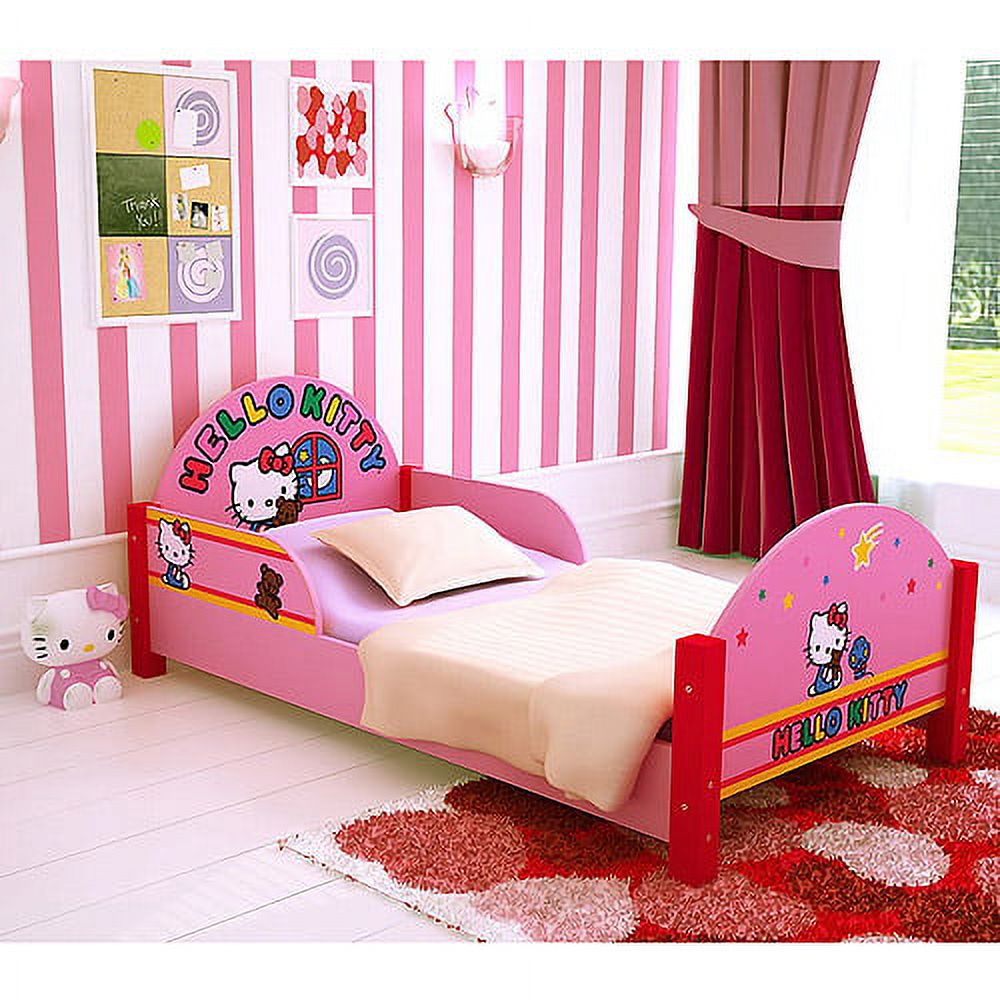 Hello Kitty Toddler Bed - image 1 of 2