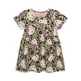 thumbnail image 1 of Hello Kitty Toddler Girl Allover Print Dress with Short Sleeves, Sizes 12M-5T, 1 of 5