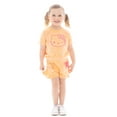 thumbnail image 1 of Hello Kitty Toddler Girl Embroidered Graphic Top and Ruffle Shorts Set, 2-Piece, Sizes 12M-5T, 1 of 5