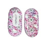 Hello, Kitty Toddlers' Fuzzy Babba Slippers Socks, Sizes 3T-4T