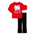 thumbnail image 1 of Hello Kitty Toddler Girl Graphic Sweatshirt and Leggings Set, 2-Piece, Sizes 12M-5T, 1 of 20