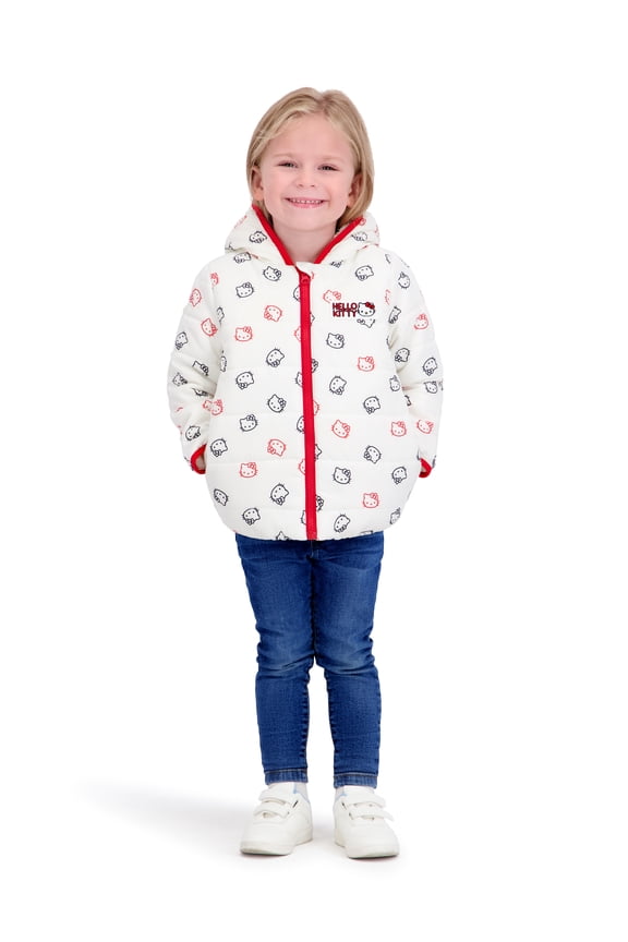 Character Toddler Girl Puffer Jacket, Sizes 12M-5T