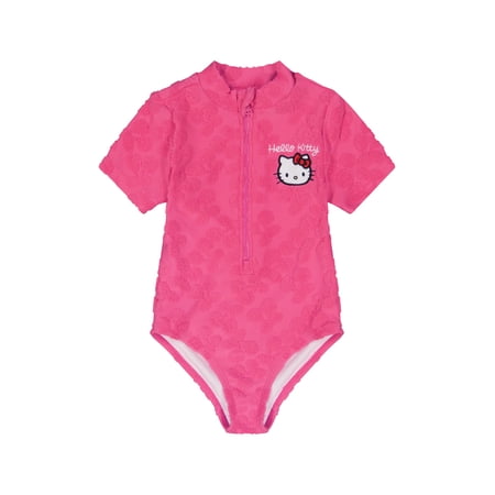 Character Toddler Girl One-Piece Swimsuit, Sizes 12M- 5T