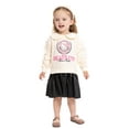 thumbnail image 1 of Hello Kitty Toddler Girls' Mixed Graphic Collared Dress with Long Sleeves, Sizes 12M-5T, 1 of 12