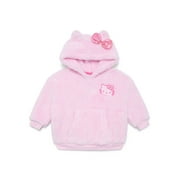 BLUEY Hello Kitty Toddler Girls Plush Cosplay Hoodie, Sizes 12M-5T