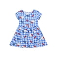 thumbnail image 1 of Hello Kitty Toddler Girl Allover Print Dress with Short Sleeves, Sizes 12M-5T, 1 of 7