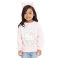 thumbnail image 1 of Hello Kitty Toddler Girls Holiday Crewneck Sweatshirt, Sizes 12M-5T, 1 of 7