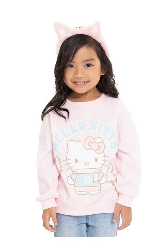Toddler Girls Holiday Crewneck Sweatshirt, Sizes 12M-5T