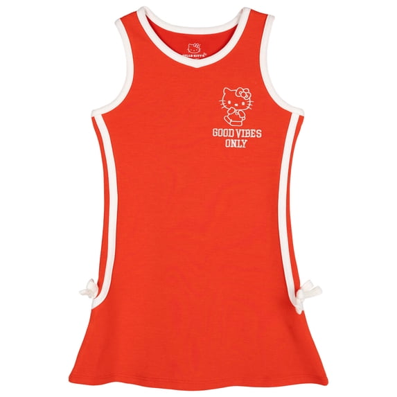 Hello Kitty Toddler Girls' Athletic Sleeveless Dress Red