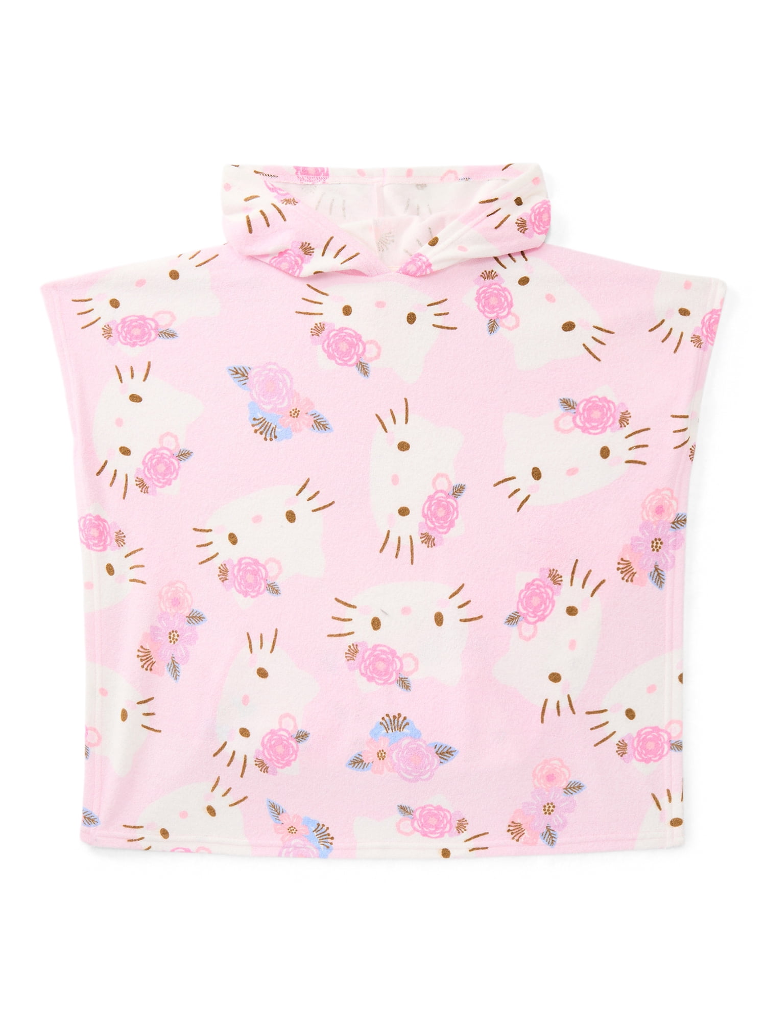 Character Toddler Girl Terry Cover Up Dress with Hood, Sizes 12M-5T
