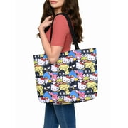 Hello Kitty Tote Bag Beach Carry-on Badtz-Maru Keroppi Chococat Womens Sanrio