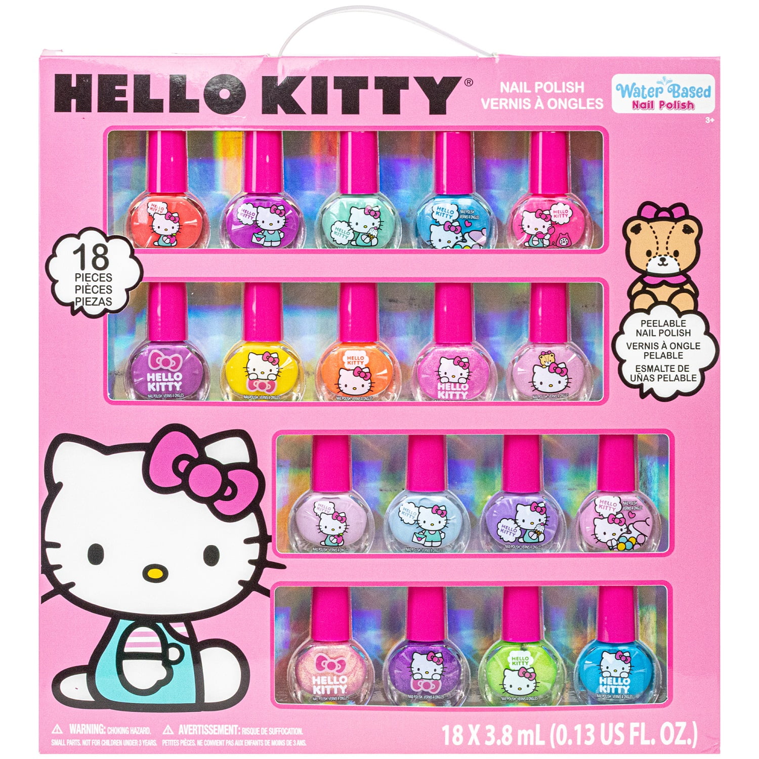 50 Hello Kitty Nail Designs | Art and Design | Hello kitty nails, Hello kitty  nails art, Cat nails