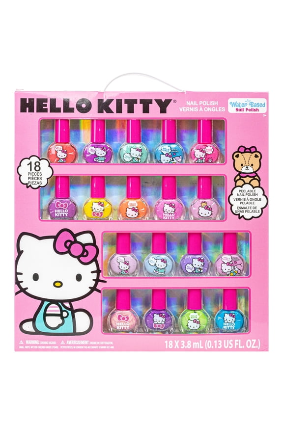 - Townley Girl Non-Toxic, Water-Based, Peel-Off Nail Polish Set for Girls, Ages 3+