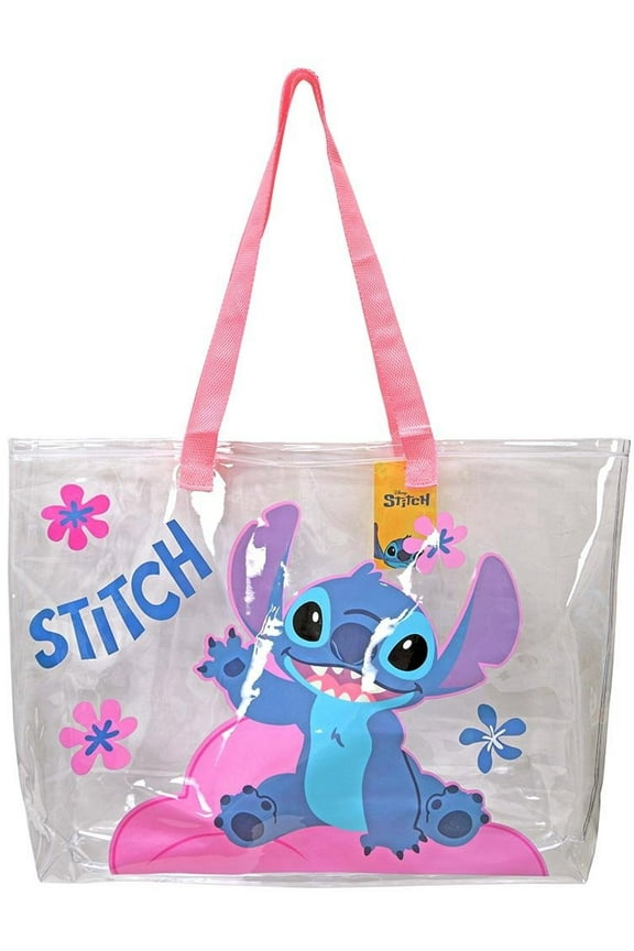 Disney Stitch Transparent Beach Tote Bag(No California)