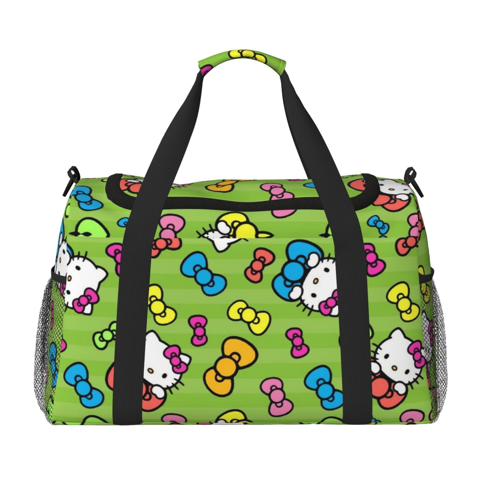 Hello Kitty Travel Bag for Women Men Print Duffle Bag Sport Gym Bag for ...