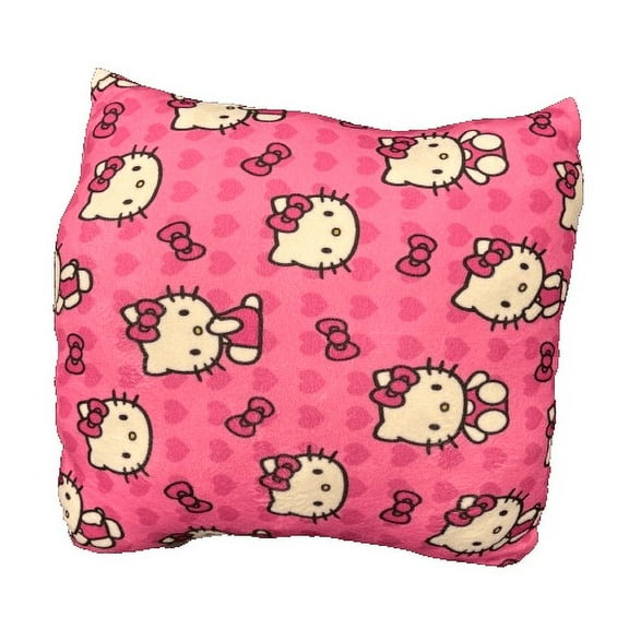 Hello Kitty Travel Cloud Pillow - 13 Inches