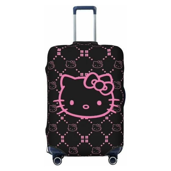 Hello Kitty Travel Luggage Cover Suitcase Protector Anti Scratch Suitcase Cover Washable Baggage Covers