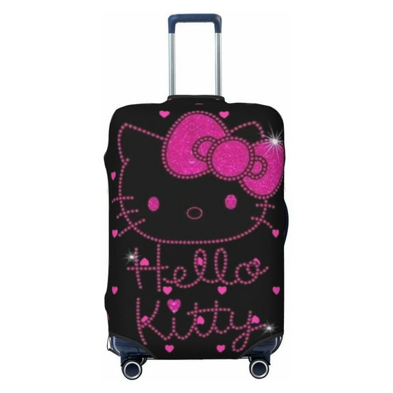 Hello Kitty Travel Luggage Cover Suitcase Protector Anti Scratch Suitcase Cover Washable Baggage Covers