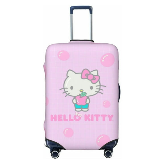 Hello Kitty Travel Luggage Cover Suitcase Protector Anti Scratch Suitcase Cover Washable Baggage Covers