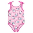 thumbnail image 1 of Hello Kitty UPF 50+ One Piece Bathing Suit Little Kid to Big Kid, 1 of 5