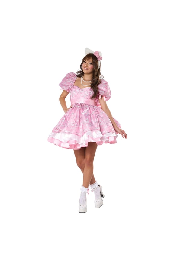 Hello Kitty Unicorn Dreams Adult Costume Dress | Large