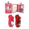 thumbnail image 1 of Hello Kitty, Valentine's Day Women's No-Show Socks Box Set, 2-Pack, Size 4-10, 1 of 7