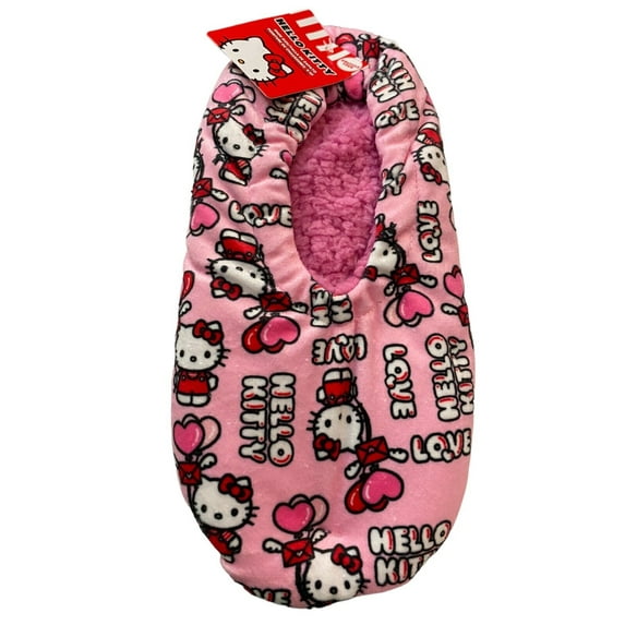 Hello Kitty Valentines Slippers