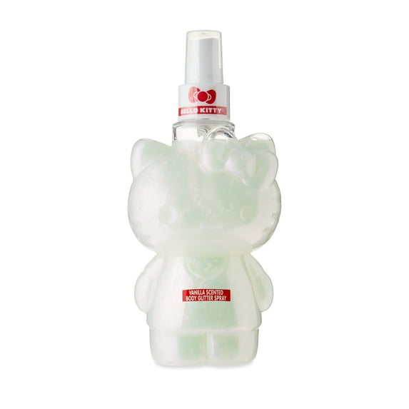 Hello Kitty Vanilla Scented Body Glitter Spray, Unisex, 9.13 fl oz