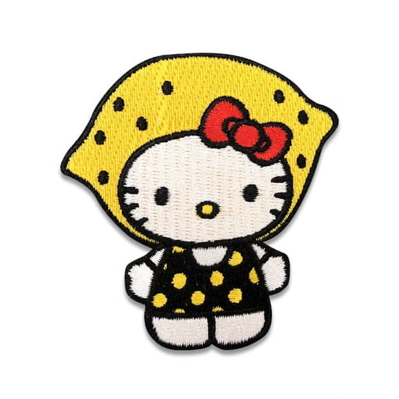 Hello Kitty Wearing Yellow Hat Anime Patch GE-44445