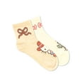 thumbnail image 1 of Hello Kitty Women's Ankle Socks, 2-Pack, Size 4-10, 1 of 6