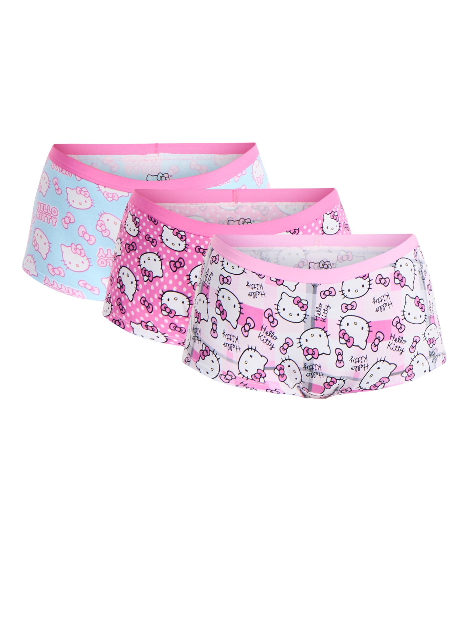 Hello Kitty - Brandclub - Hello Kitty Women's Boyshort Panties, 3