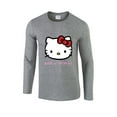 thumbnail image 1 of Hello Kitty Women's Classic-Fit Long-Sleeve Crewneck T-Shirt, 1 of 5