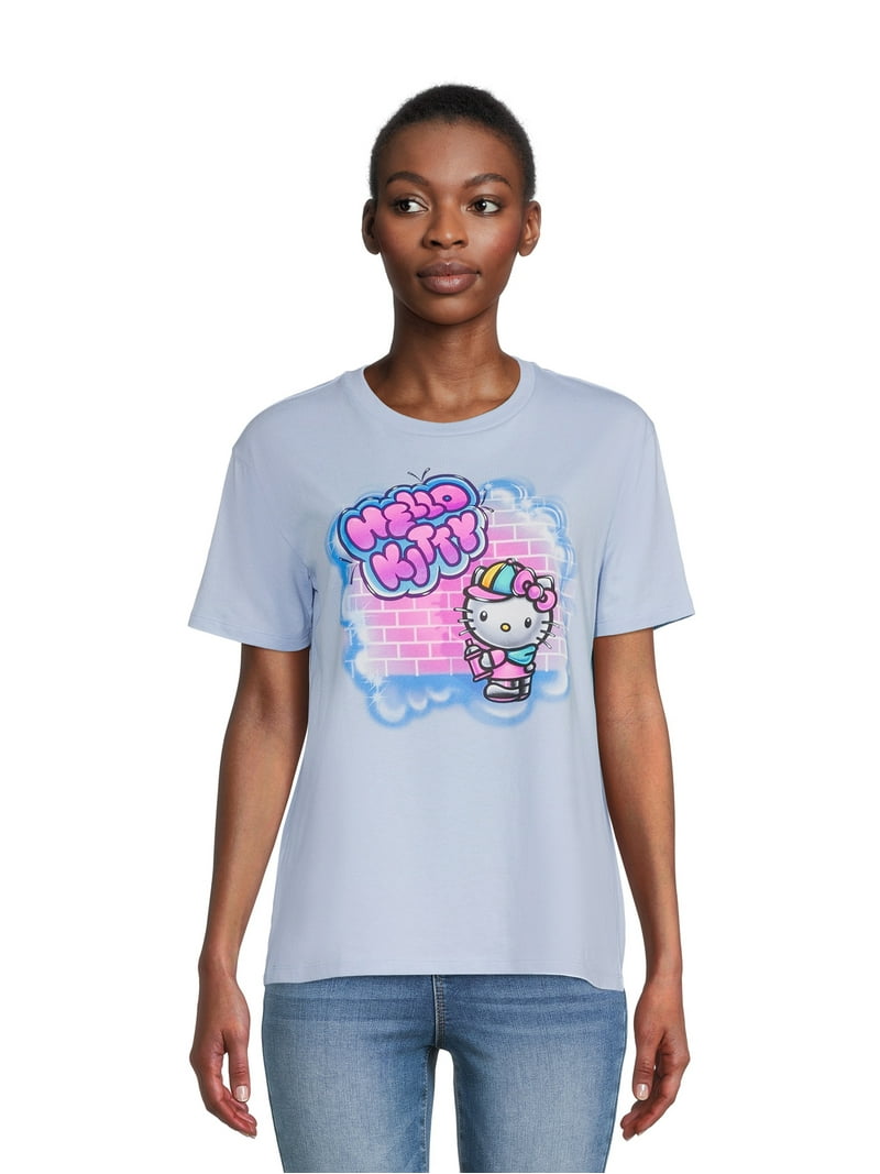 Tシャツ・カットソー [ Peak X Hello Kitty] Women's Kitsch Short Sleeve 61vZKyU9tlL._SY350_QL65_.jpg