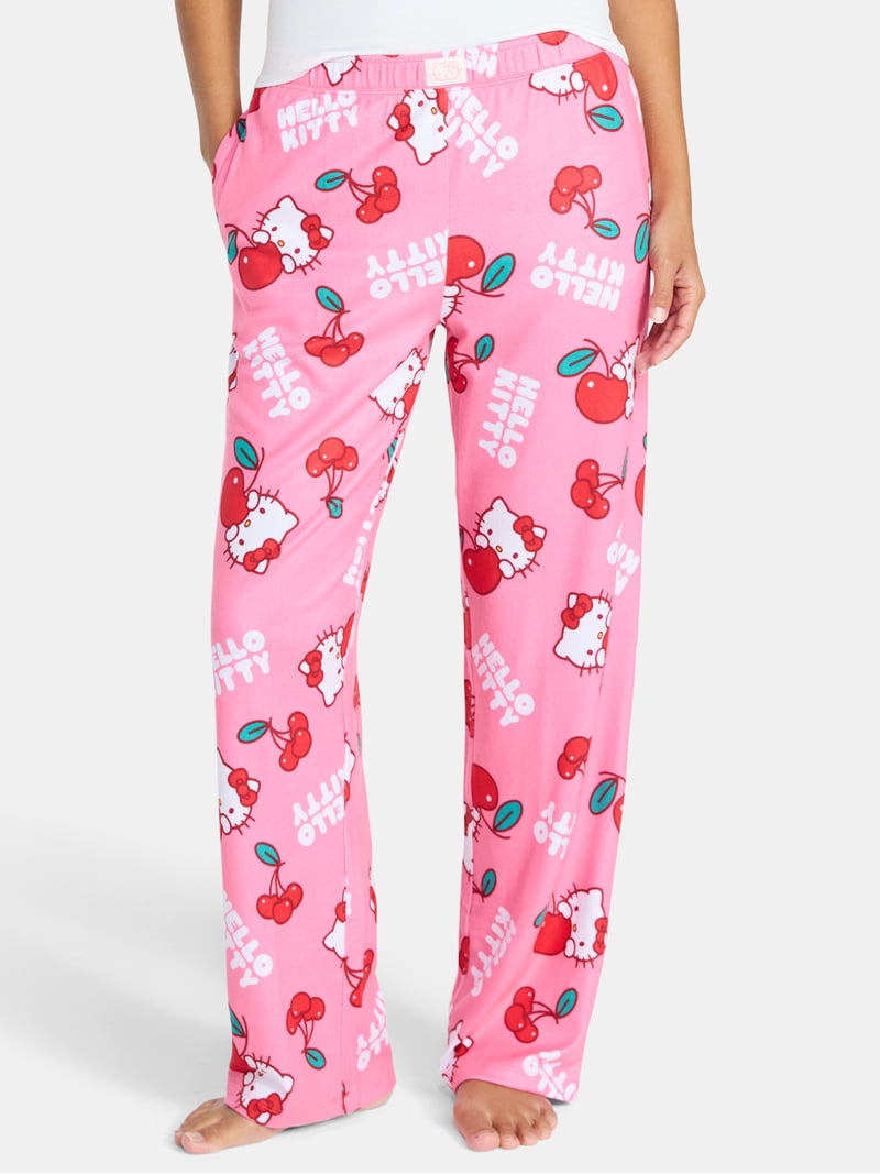 Hello Kitty Women's and Women's Plus Sleep Pants with Pockets, 32