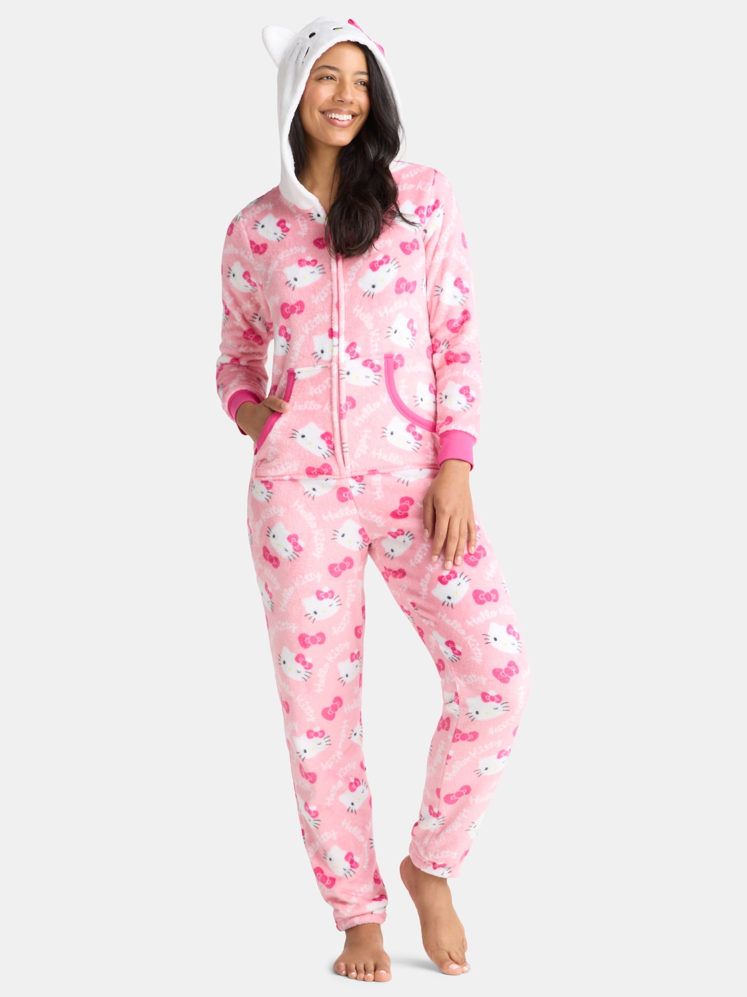 Hello Kitty Women's Graphic Union Suit, Sizes XS-3X - Walmart.com