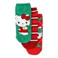 thumbnail image 1 of Hello Kitty Women's Holiday No-Show Socks, 3-Pack, Size 4-10, 1 of 4