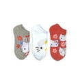 thumbnail image 1 of Hello Kitty Women's Mother's Day No Show Socks, 3-Pack, Shoe Size 4-10, 1 of 6