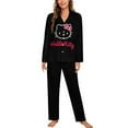 thumbnail image 1 of Hello Kitty Women's Pajama Sets Long Sleeve Button Down Sleepwear Nightwear Soft Pjs Lounge Sets, 1 of 6