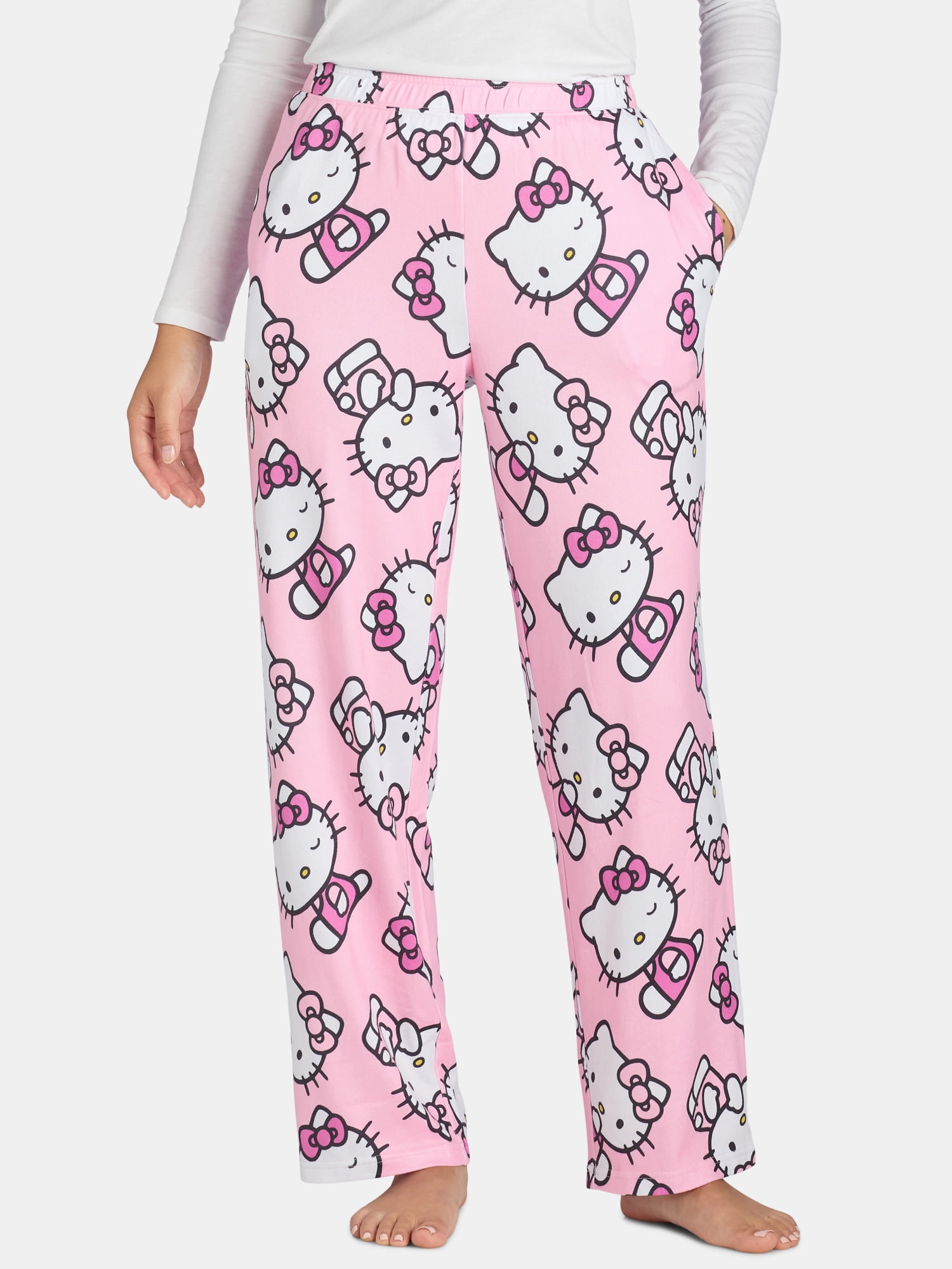 Hello Kitty Women's Poses Allover Print Lounge Pants, Sizes XS-3XL ...