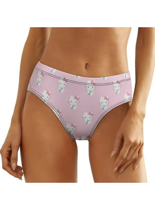 4 Pcs/Lot Hello Kitty cotton girls shorts kid panties 2T-8T set brief  underwear