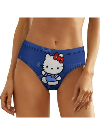 Y2K Girls Hello Kitty Underwear Anime Sexy Women Kt Cat Kuromi Pure Cotton  Briefs Cartoon Melody