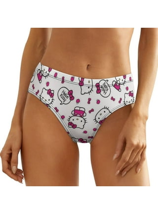 2Pcs Sanrio Hello Kitty Couple Panties Men's Boxer Briefs Cute Men's  Underwear Comfortable Breathable Panties Beach Pants Gifts