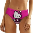 thumbnail image 1 of Hello Kitty Women's Underwear Low Rise Full Coverage Briefs Breathable Underpants Ladies Regular Plus Size Panties, 1 of 6