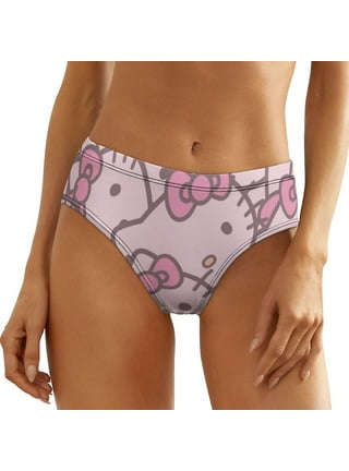 Sanrio Hello Kitty Underwear Women Sweet Sexy Thin Panties