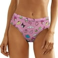 thumbnail image 1 of Hello Kitty Women's Underwear Low Rise Full Coverage Briefs Breathable Underpants Ladies Regular Plus Size Panties, 1 of 6