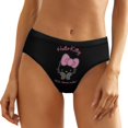thumbnail image 1 of Hello Kitty Women's Underwear Low Rise Full Coverage Briefs Breathable Underpants Ladies Regular Plus Size Panties, 1 of 6