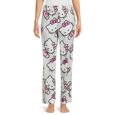 Hello Kitty Women's Wink Allover Print Lounge Pants, Size XS-3X